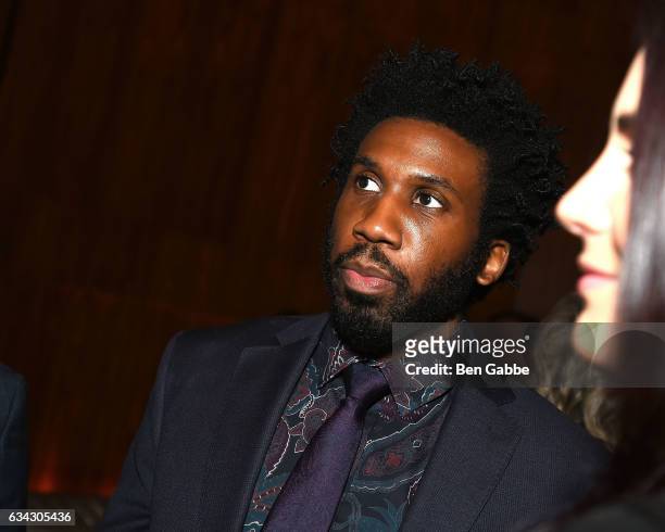 Actor Nyambi Nyambi attends "The Good Fight" World Premiere After Party at Jazz at Lincoln Center on February 8, 2017 in New York City.