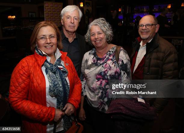 Producer Robert Magid with guest attend Eyeless In Gaza NYC Premiere Screening After Party on February 8, 2017 in New York City.