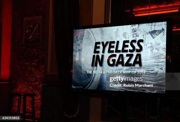 Eyeless In Gaza NYC Premiere Screening Q&A Panel on February 8, 2017 in New York City.