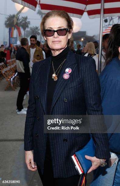 West Coast Director of Vogue Lisa Love at the TommyLand Tommy Hilfiger Spring 2017 Fashion Show on February 8, 2017 in Venice, California.