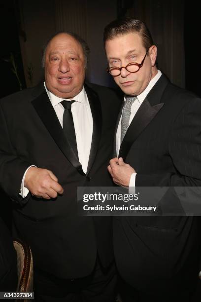 John Catsimatidis and Stephen Baldwin attend First Annual Black & White Panda Ball at The Waldorf=Astoria Starlight Roof on February 8, 2017 in New...