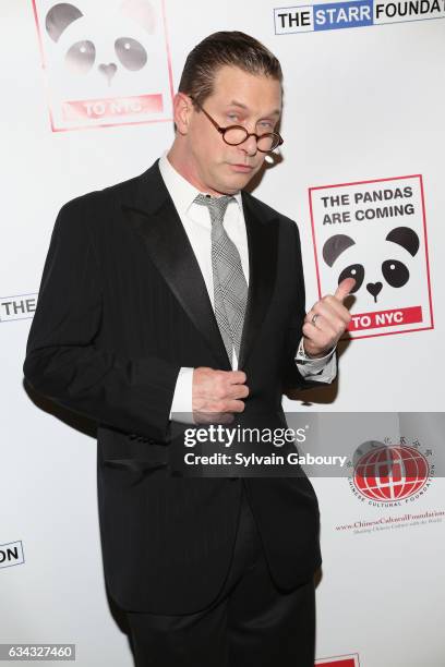 Stephen Baldwin attends First Annual Black & White Panda Ball at The Waldorf=Astoria Starlight Roof on February 8, 2017 in New York City.