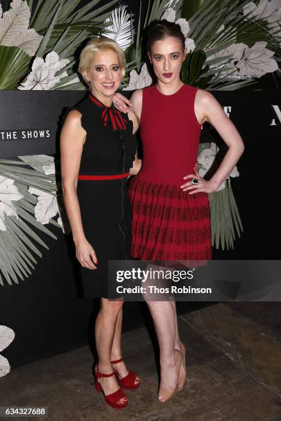 Dorinda Medley of Real Housewives of NY and daughter Hannah Lynch attend E!, ELLE & IMG celebration to kick-off NYFW: The Shows on February 8, 2017...