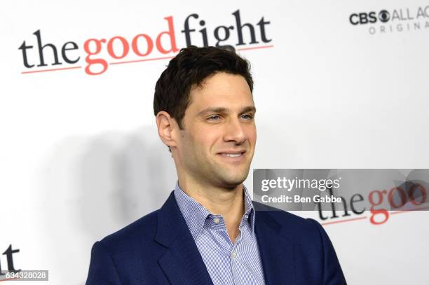 Justin Bartha attends the "The Good Fight" World Premiere at Jazz at Lincoln Center on February 8, 2017 in New York City.