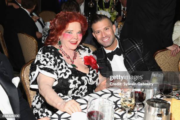 Baroness von Langendorff and Omar Sharif Jr. Attend First Annual Black & White Panda Ball at The Waldorf=Astoria Starlight Roof on February 8, 2017...