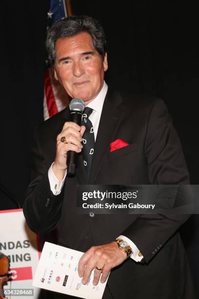 Ernie Anastos attends First Annual Black & White Panda Ball at The Waldorf=Astoria Starlight Roof on February 8, 2017 in New York City.