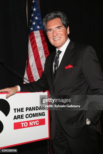 Ernie Anastos attends First Annual Black & White Panda Ball at The Waldorf=Astoria Starlight Roof on February 8, 2017 in New York City.