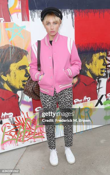 Kay Goldilocks attends Tommy Hilfiger Spring 2017 Women's Runway Show at the Windward Plaza on February 8, 2017 in Venice, California.