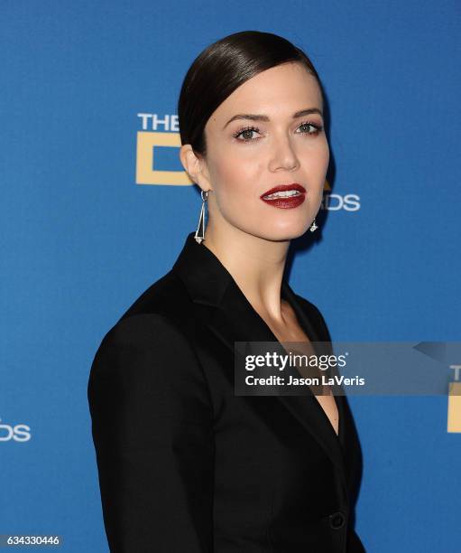 Actress Mandy Moore attends the 69th annual Directors Guild of America Awards at The Beverly Hilton Hotel on February 4, 2017 in Beverly Hills,...