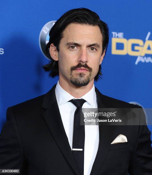 Actor Milo Ventimiglia attends the 69th annual Directors Guild of America Awards at The Beverly Hilton Hotel on February 4, 2017 in Beverly Hills,...