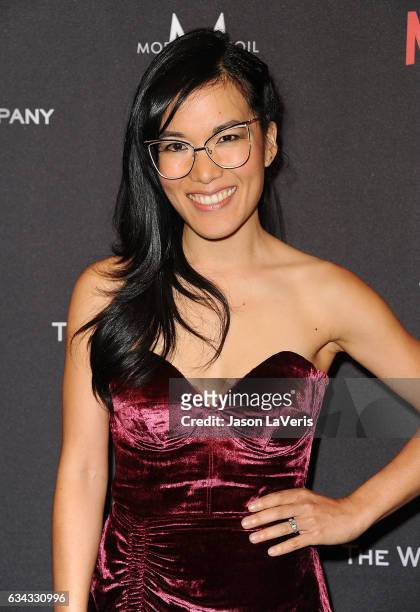 Actress Ali Wong attends the 2017 Weinstein Company and Netflix Golden Globes after party on January 8, 2017 in Los Angeles, California.