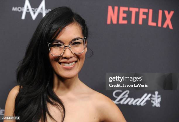 Actress Ali Wong attends the 2017 Weinstein Company and Netflix Golden Globes after party on January 8, 2017 in Los Angeles, California.