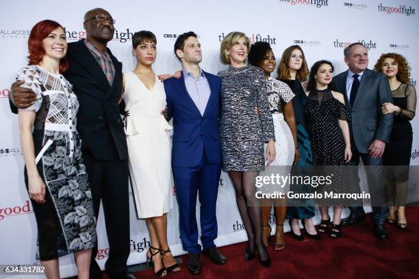 Carrie Preston, Delroy Lindo, Cush Jumbo, Justin Bartha, Christine Baranski, Erica Tazel, Rose Leslie, Sarah Steele, Paul Guilfoyle and Bernadette...