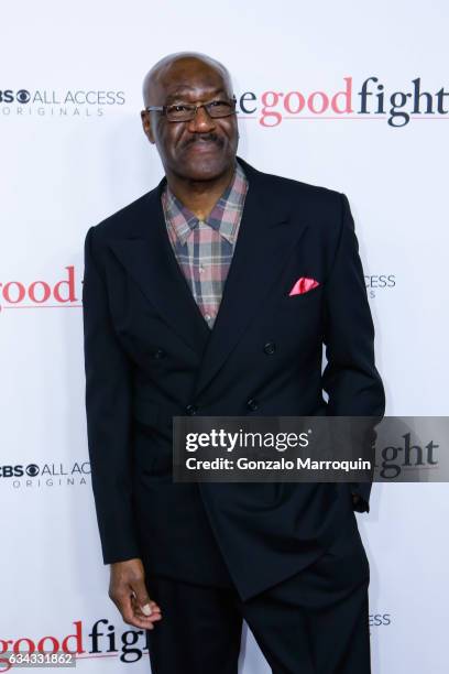 Delroy Lindo at the "The Good Fight" World Premiere at Jazz at Lincoln Center on February 8, 2017 in New York City.