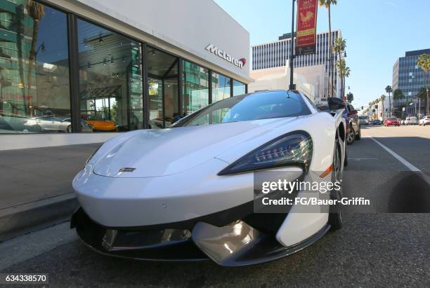 The McLaren Showroom on Wilshire Boulevard on February 02, 2017 in Beverly Hills, California.