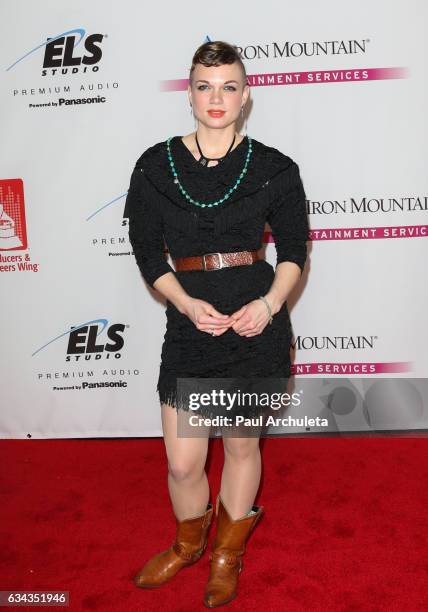 Musician Lillie Mae Rische attends the Recording Academy producers and engineers wing presents 10th Annual Grammy week event at The Village Recording...