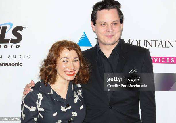 LOS ANGELES, CA Recording Artists Regina Spektor and Jack White attend the Recording Academy producers and engineers wing presents 10th Annual Grammy...