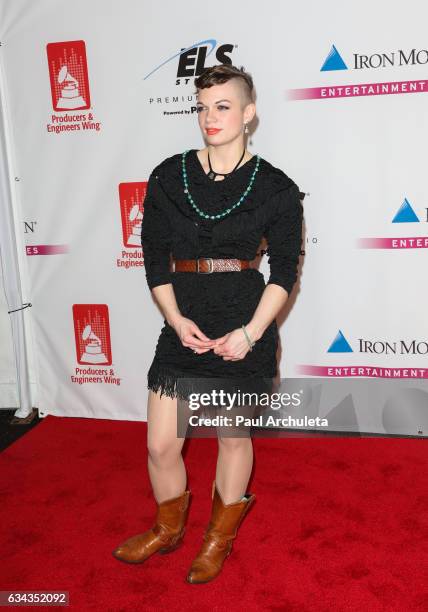 Musician Lillie Mae Rische attends the Recording Academy producers and engineers wing presents 10th Annual Grammy week event at The Village Recording...
