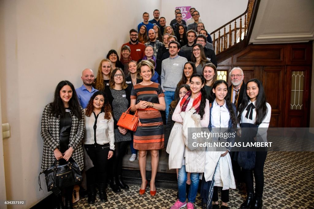 BELGIUM-ROYALS-EDUCATION