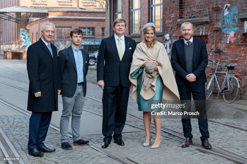 King Willem-Alexander And Queen Maxima Of The Netherlands Visit Saxony - Day 2