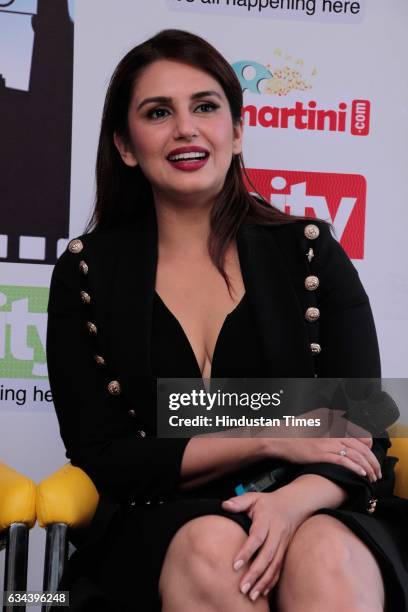 Bollywood actor Huma Qureshi during an exclusive interview with HT City-Hindustan Times for the promotion of upcoming movie Jolly LLB 2 as part of...