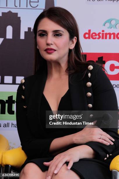 Bollywood actor Huma Qureshi during an exclusive interview with HT City-Hindustan Times for the promotion of upcoming movie Jolly LLB 2 as part of...