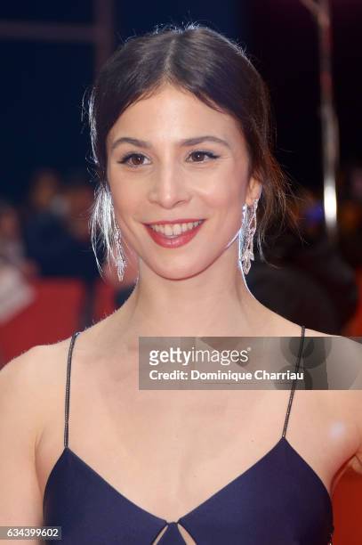Aylin Tezel attends the 'Django' premiere during the 67th Berlinale International Film Festival Berlin at Berlinale Palace on February 9, 2017 in...