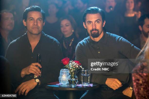 Jack Pearson's Son" Episode 115 -- Pictured: Jon Huertas as Miguel, Milo Ventimiglia as Jack --