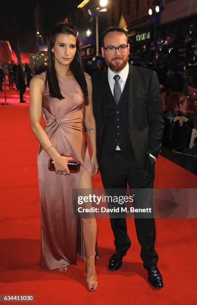 Dana Brunetti and Alexandra Pakzad attend the UK Premiere of "Fifty Shades Darker" at Odeon Leicester Square on February 9, 2017 in London, United...