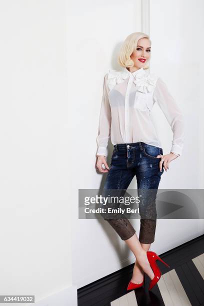 Musician Gwen Stefani is photographed for New York Times on March 3, 2016 in Los Angeles, California.