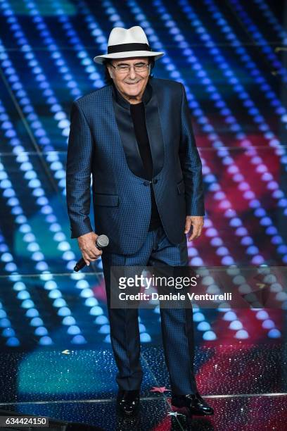 Al Bano attends the third night of the 67th Sanremo Festival 2017 at Teatro Ariston on February 9, 2017 in Sanremo, Italy.