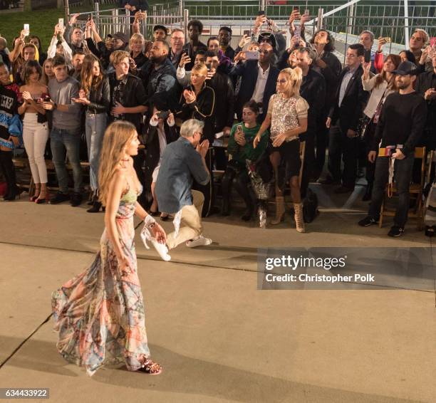 Singer Lady Gaga attends the TommyLand Tommy Hilfiger Spring 2017 Fashion Show on February 8, 2017 in Venice, California.