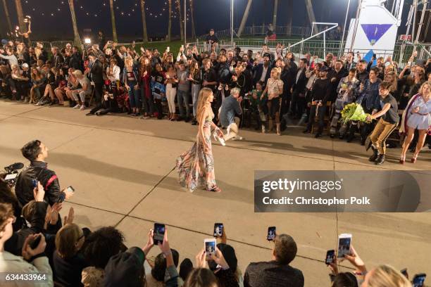 Singer Lady Gaga attends the TommyLand Tommy Hilfiger Spring 2017 Fashion Show on February 8, 2017 in Venice, California.