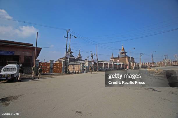 Restrictions imposed by the authorities in Srinagar on the fourth hanging anniversary of 2001 Parliament attack convict, Muhammad Afzal Guru on...