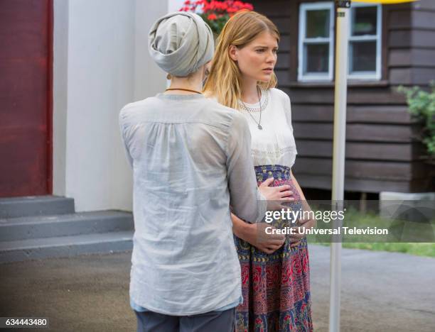 The Father and the Son" Episode 203 -- Pictured: Emma Greenwell as Mary Cox --