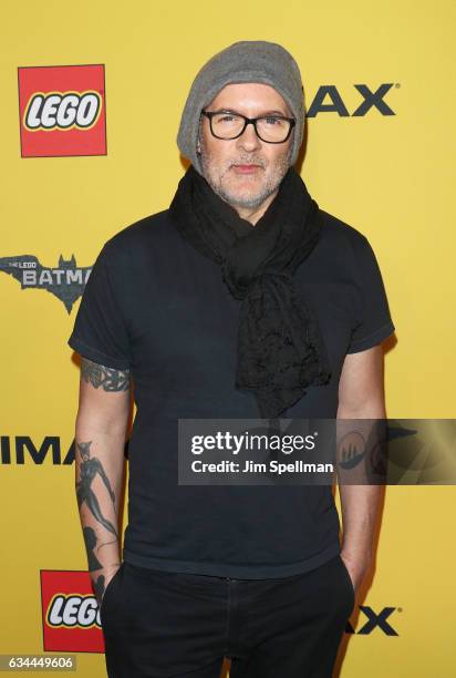 Director Chris McKay attend "The Lego Batman Movie" New York screening at AMC Loews Lincoln Square 13 on February 9, 2017 in New York City.