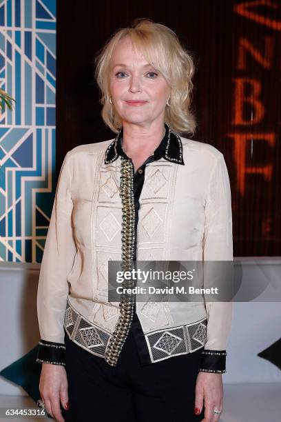 Miranda Richardson attends the Newport Beach Film Festival Honours at Bvlgari Hotel on February 9, 2017 in London, United Kingdom.