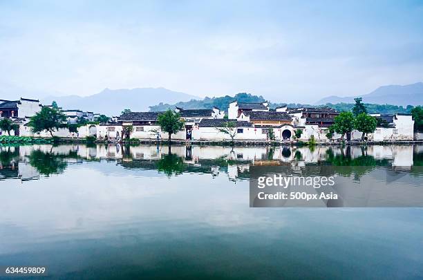 hong village,anhui province - anhui province stock pictures, royalty-free photos & images