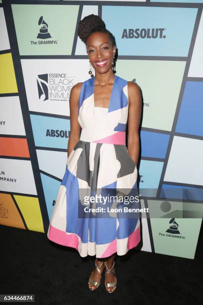 Comedian Franchesca Ramsey attends 2017 Essence Black Women in Music at NeueHouse Hollywood on February 9, 2017 in Los Angeles, California.