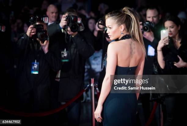 Rita Ora attends the "Fifty Shades Darker" - UK Premiere on February 9, 2017 in London, United Kingdom.