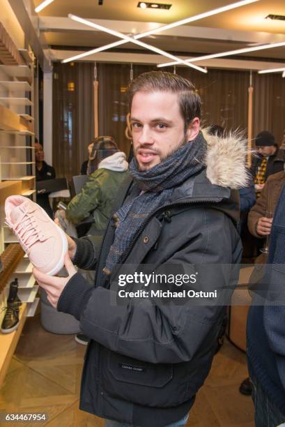 David Israel attends Bergdorf Goodman Celebrates the New NikeLab Opening in Goodman's Men's Store at on February 9, 2017 in New York City.