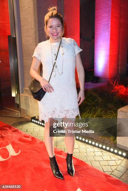 Caroline Frier attends the Opening Night By GALA & UFA on February 9, 2017 in Berlin, Germany.