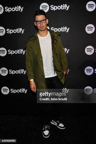Afrojack attends the Spotify Best New Artist Nominees celebration at Belasco Theatre on 9, 2017 in Los Angeles, California.
