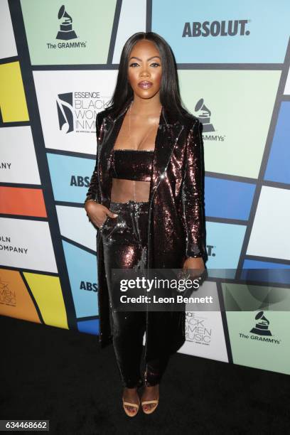 Recording artist Tiwa Savage attends 2017 Essence Black Women in Music at NeueHouse Hollywood on February 9, 2017 in Los Angeles, California.