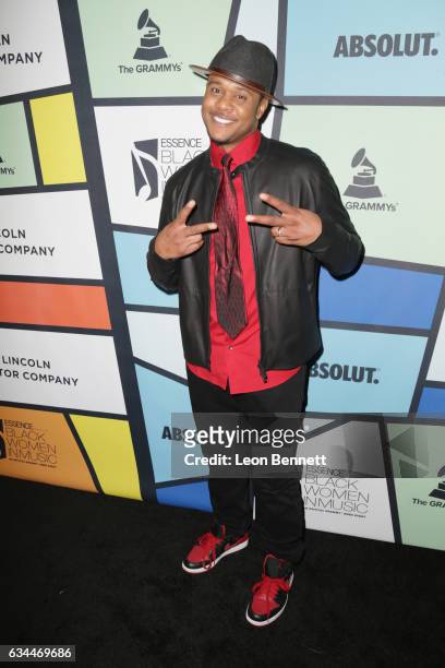 Actor Pooch Hall attends 2017 Essence Black Women in Music at NeueHouse Hollywood on February 9, 2017 in Los Angeles, California.