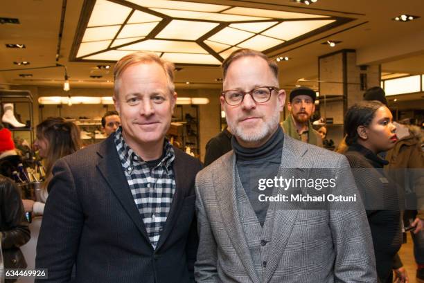 Scott Pask and Bruce Pask attend Bergdorf Goodman Celebrates the New NikeLab Opening in Goodman's Men's Store at on February 9, 2017 in New York City.