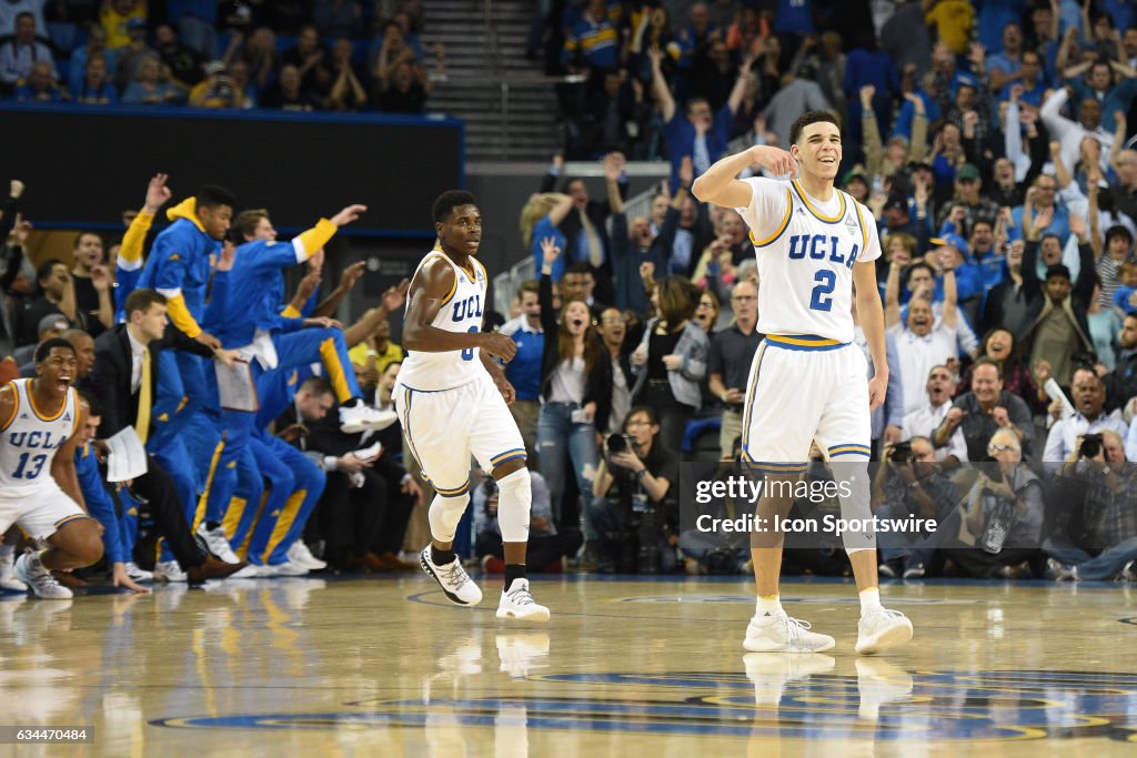 NCAA BASKETBALL: FEB 09 Oregon at UCLA