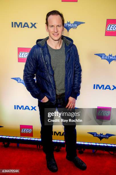 Actor Patrick Wilson attends "The Lego Batman Movie" New York Screening at AMC Loews Lincoln Square 13 on February 9, 2017 in New York City.