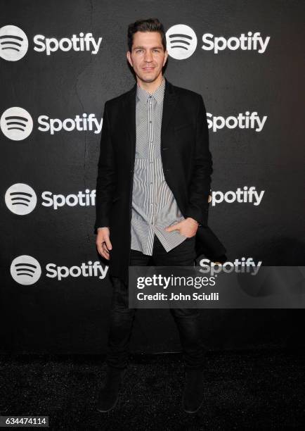 Singer/songwriter Andy Grammer attends the Spotify Best New Artist Nominees celebration at Belasco Theatre on 9, 2017 in Los Angeles, California.