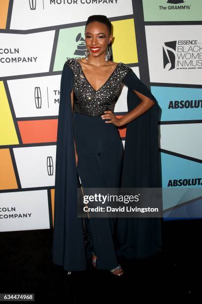 Musical artist Kriss Mincey attends the 8th Annual Essence Black Women in Music Event at NeueHouse Hollywood on February 9, 2017 in Los Angeles,...